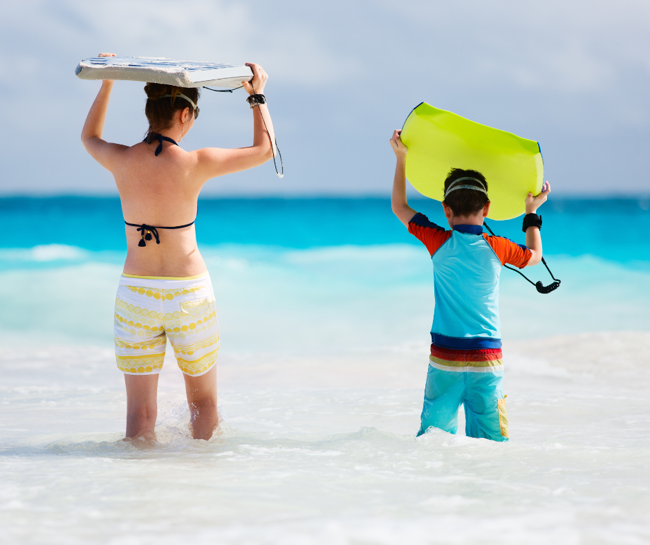 Boards heading to the beach